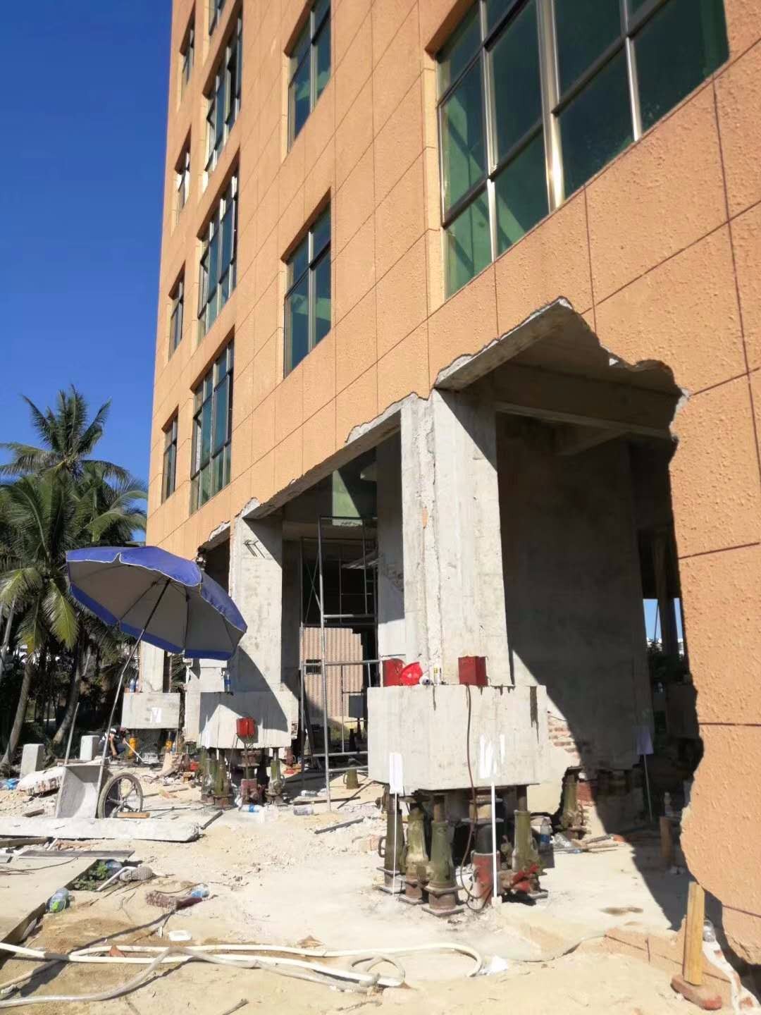 廣東某商業(yè)樓糾偏工程