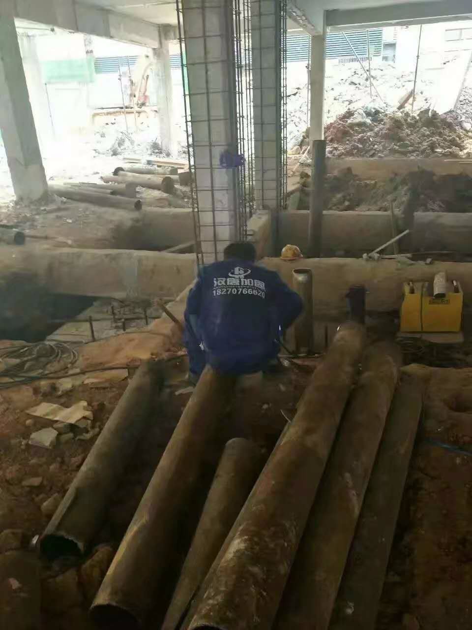 某廠房錨桿壓樁糾偏